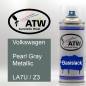 Preview: Volkswagen, Pearl Gray Metallic, LA7U / Z3: 400ml Sprühdose, von ATW Autoteile West.